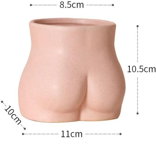 Vase courbe féminine