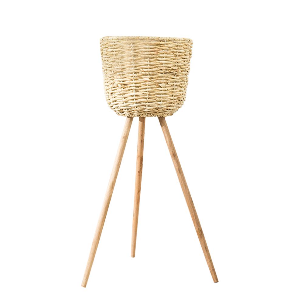 Pot de fleurs sur pied