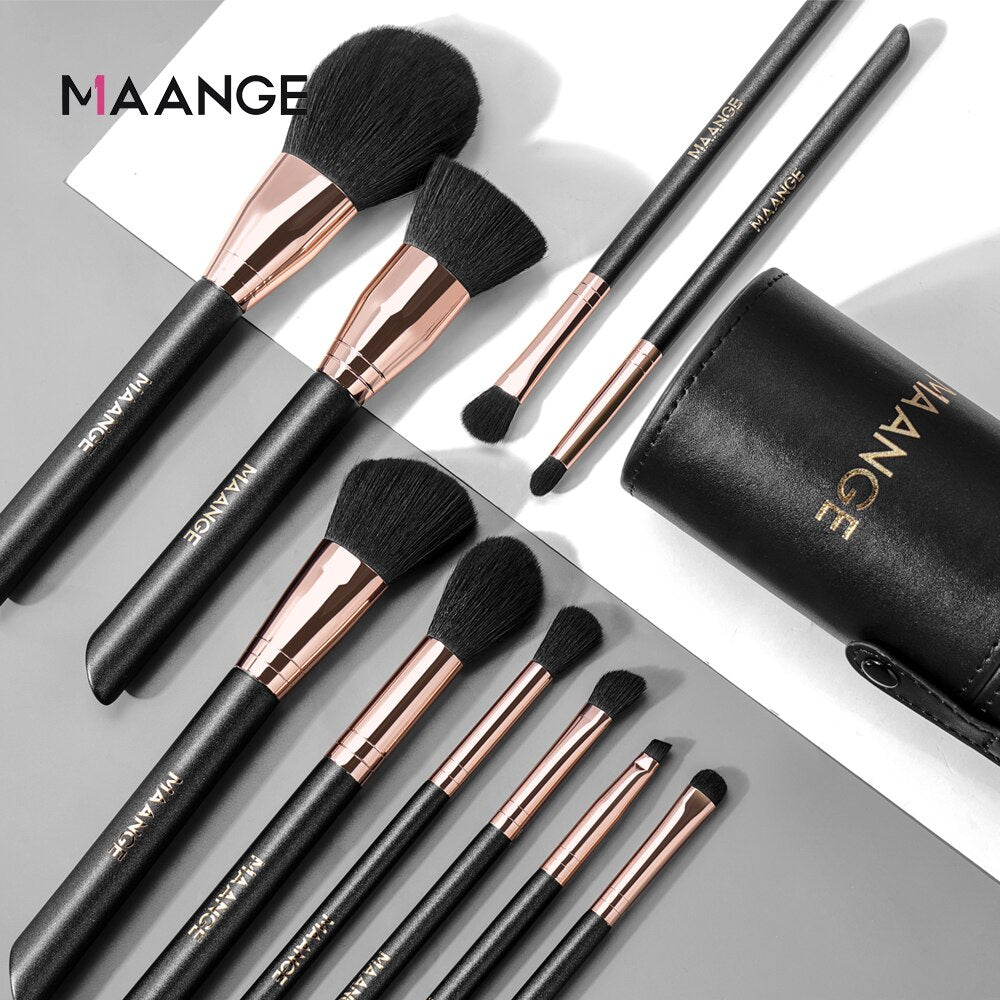 Set de 10 pinceaux Maange