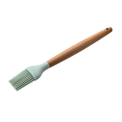 Ustensiles de cuisine en bois et en silicone, pastel