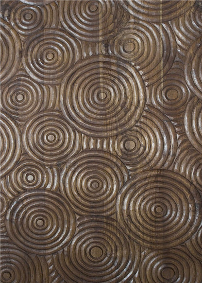 Toile "Dorure boisée"