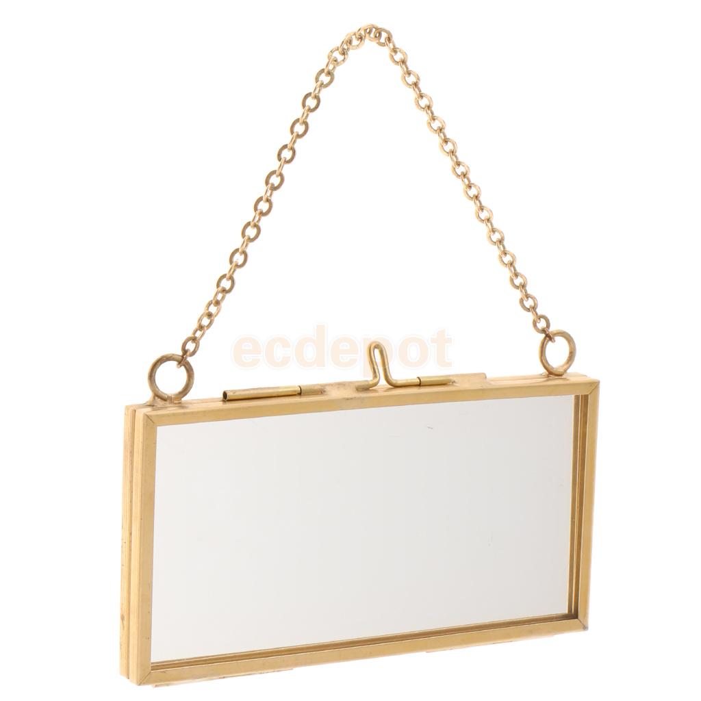 Cadre photo transparent en verre