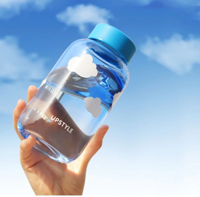 Bouteille en verre "Nuage", 600 ml