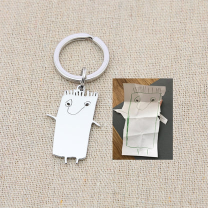 Porte-clé personnalisé "Childdraw"