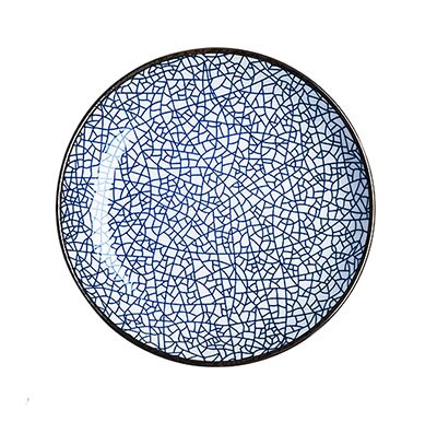 Assiettes à motif minimaliste