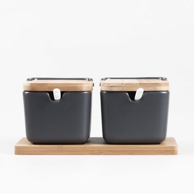 Ensemble de pots colorés en céramique