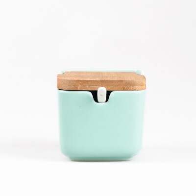 Ensemble de pots colorés en céramique