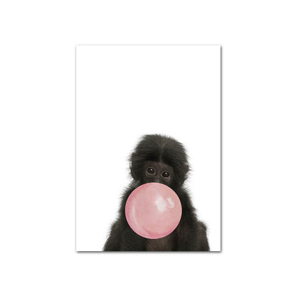 Toile "Bubble gum"