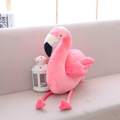 Coussin flamant rose