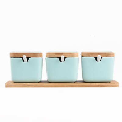 Ensemble de pots colorés en céramique