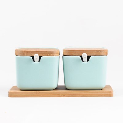 Ensemble de pots colorés en céramique