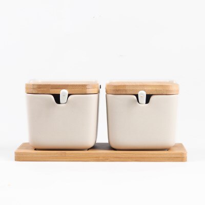 Ensemble de pots colorés en céramique