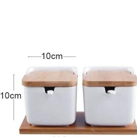 Ensemble de pots colorés en céramique