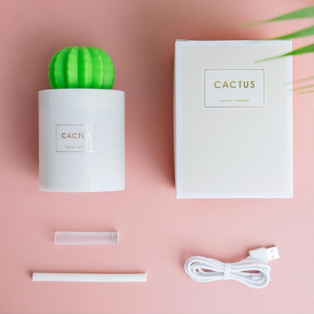 Purificateur d'air, humidificateur, diffuseur d'huile essentielle cactus