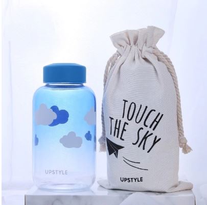 Bouteille en verre "Nuage", 600 ml