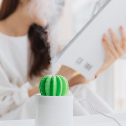 Purificateur d'air, humidificateur, diffuseur d'huile essentielle cactus